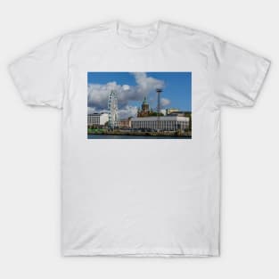 Helsinki city center shot from the sea T-Shirt